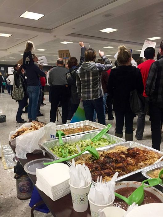 Feeding the Protesters – Airport Action